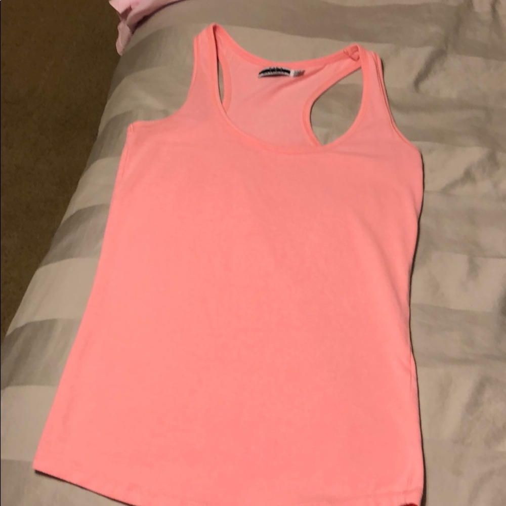 Pink halter top